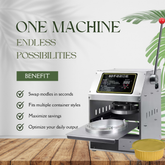Foiltrust versatile sealing machine offering endless possibilities for food packaging