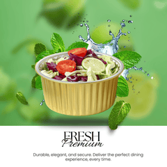 Foiltrust professional aluminum food packaging poster for fresh and healthy meals