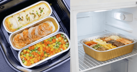 Guide to choosing food packaging for different food types including hot meals, soups, frozen food, bakery products, catering trays, and takeaway containers