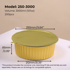 101oz-3000ml-round-aluminum-foil-food-container