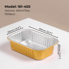 15_oz_450ml_Rectangular_Aluminum_Foil_Food_Container