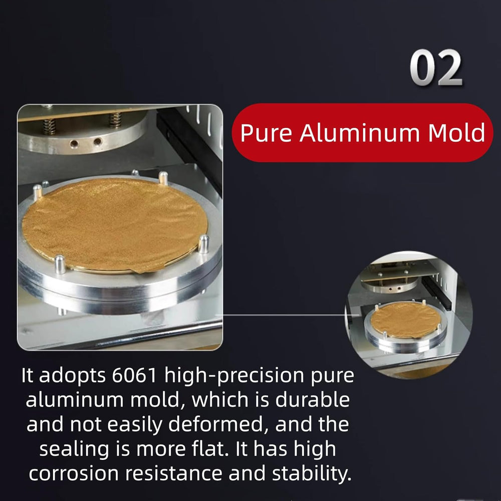 Foiltrust high-precision pure aluminum mold for durable and stable sealing