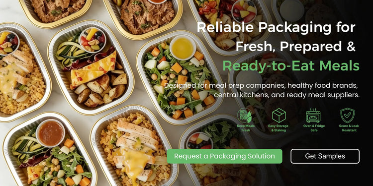 Reliable Packaging for meal prep companies, healthy food brands, central kitchens, and ready meal suppliers.